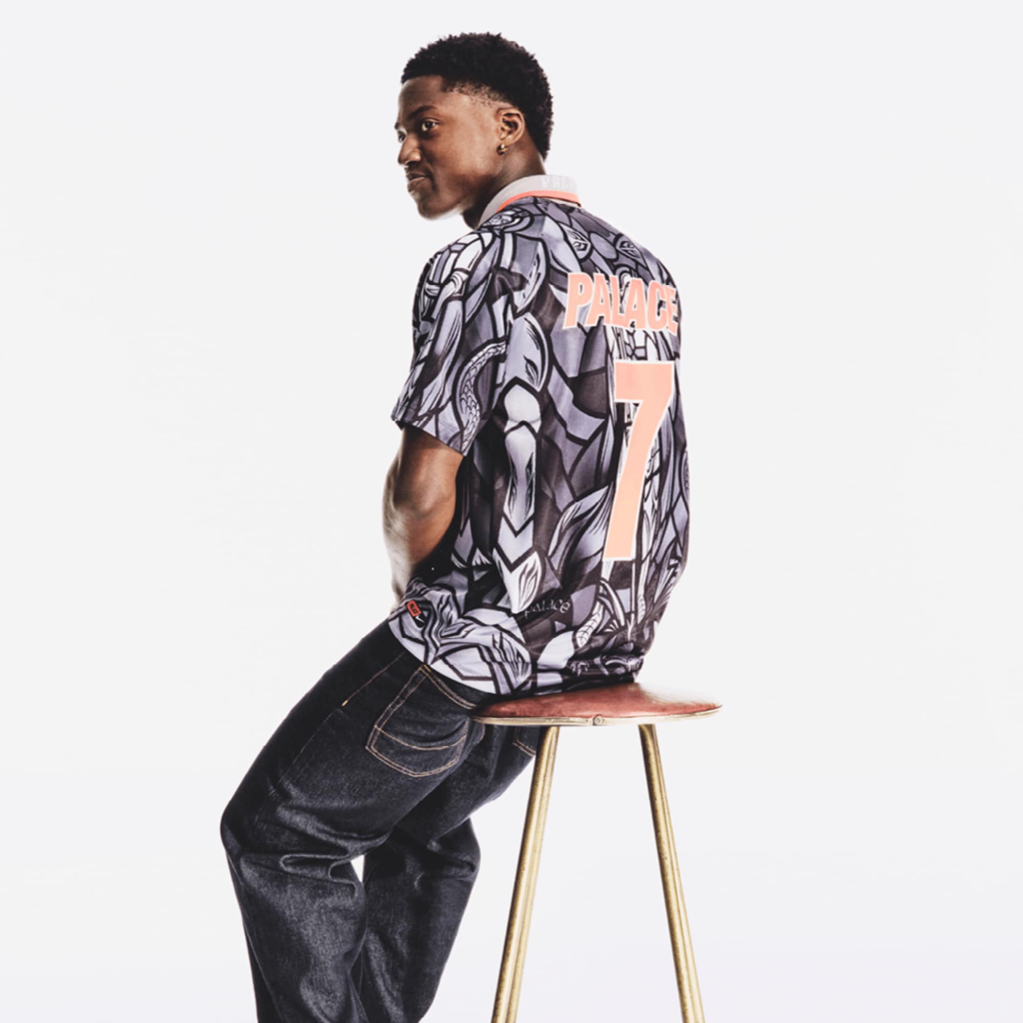England Nike x Palace Jersey - Pewter Grey